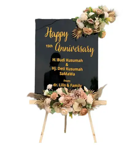 Papan Bunga Akrilik Tonoboyo